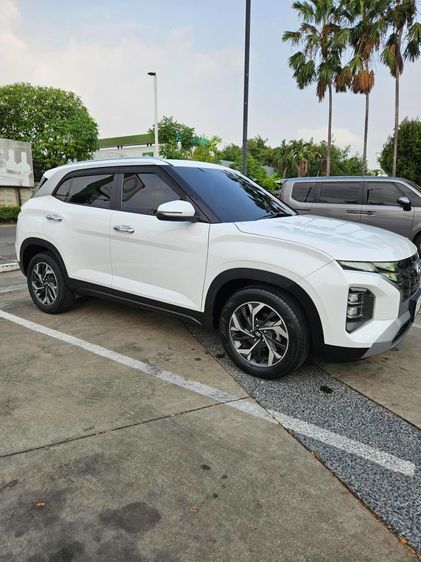 Hyundai Creta 2022 1.5 SEL Sedan เบนซิน ไม่ติดแก๊ส เกียร์อัตโนมัติ ขาว รูปที่ 2