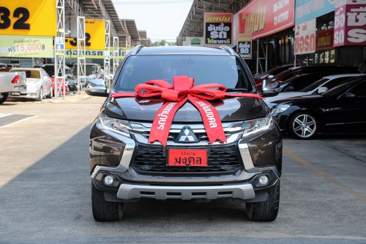 Mitsubishi Pajero Sport 2019 2.4 GT Premium Utility-car ดีเซล ไม่ติดแก๊ส เกียร์อัตโนมัติ น้ำตาล