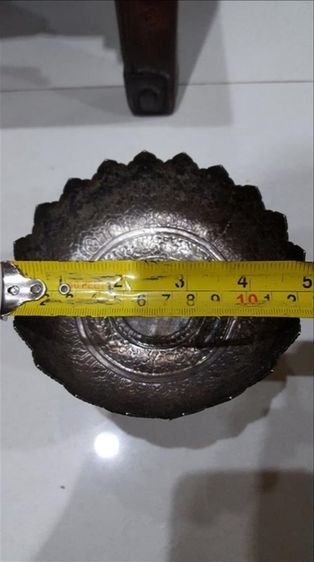 พานเงินนิ่ง กว้าง 5 นิ้ว รูปที่ 4