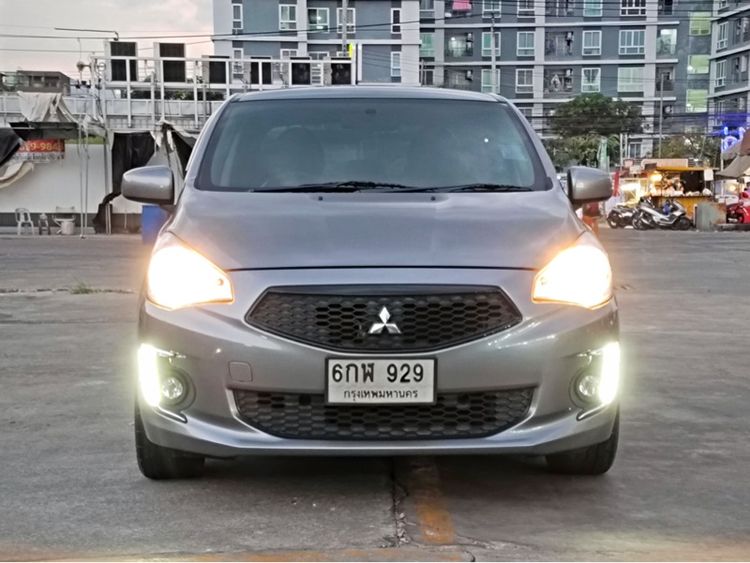 Mitsubishi Attrage 2018 1.2 GLX Sedan เบนซิน เกียร์อัตโนมัติ เทา รูปที่ 2