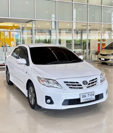 Toyota Altis 2012 1.8 E Sedan เบนซิน ไม่ติดแก๊ส เกียร์อัตโนมัติ ขาว รูปที่ 2