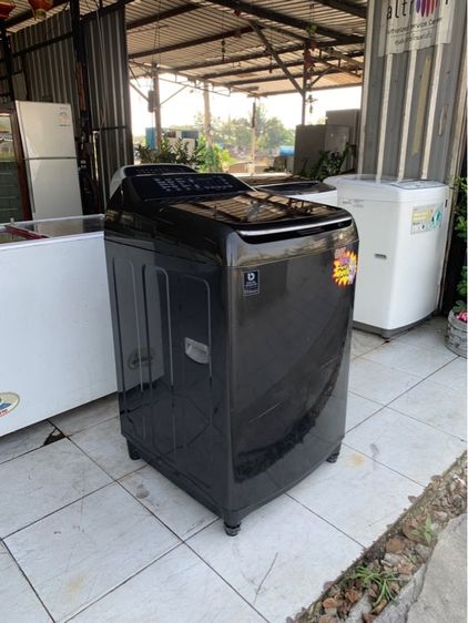 เครื่องซักผ้ามือสองยี่ห้อ Samsung อินวอเตอร์ขนาด 15 กิโล 4990 บาทค่ะ รูปที่ 4