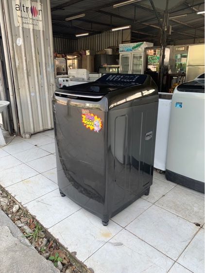 เครื่องซักผ้ามือสองยี่ห้อ Samsung อินวอเตอร์ขนาด 15 กิโล 4990 บาทค่ะ รูปที่ 3