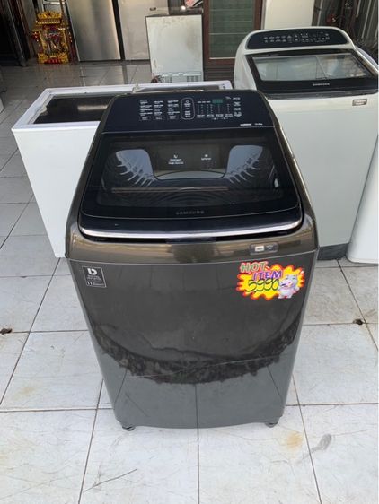 เครื่องซักผ้ามือสองยี่ห้อ Samsung อินวอเตอร์ขนาด 15 กิโล 4990 บาทค่ะ รูปที่ 2