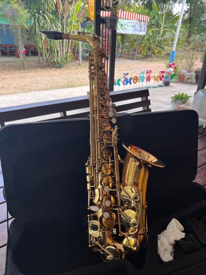 Alto Saxophone ยี่ห้อ Saxtion รูปที่ 5