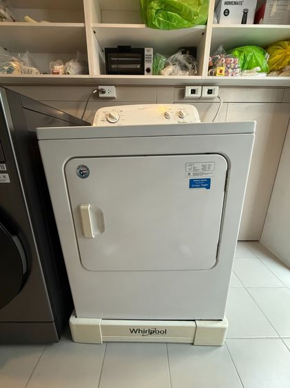 อื่นๆ เครื่องอบผ้า WHIRLPOOL 3LWED4705FW 10.5 กก. + ขาตั้ง