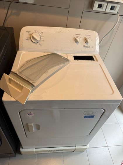 เครื่องอบผ้า WHIRLPOOL 3LWED4705FW 10.5 กก. + ขาตั้ง รูปที่ 5