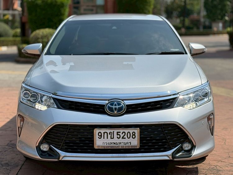 Toyota Camry 2017 2.5 HV Premium Sedan เบนซิน เกียร์อัตโนมัติ เทา รูปที่ 2