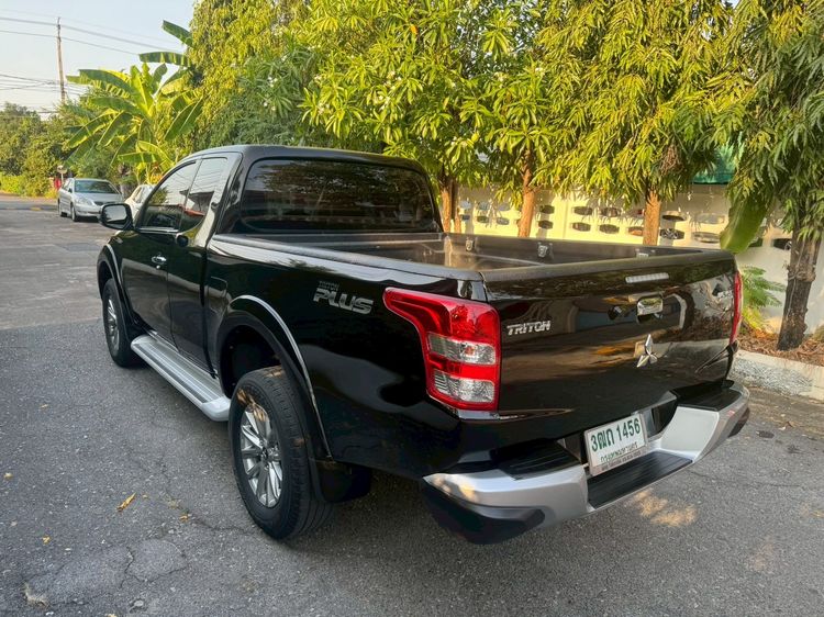 Mitsubishi Triton 2018 2.4 GLS Plus Pickup ดีเซล ไม่ติดแก๊ส เกียร์อัตโนมัติ ดำ รูปที่ 4
