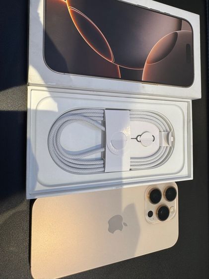 iPhone16Pro 256GB สีทอง สภาพสวย ประกันถึง19พค69 เครื่องศูนย์แท้ออสเตรเลีย  รูปที่ 2