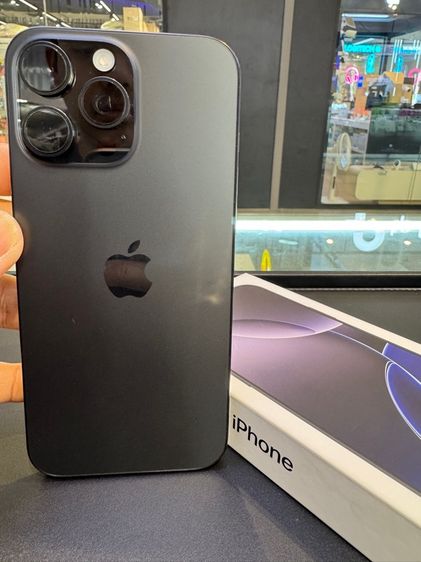 iPhone 256 GB 16Promax 256GB สีดำ เครื่องศูนย์แท้ ประกันถึง9เมษา69