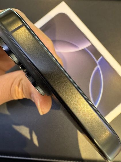 16Promax 256GB สีดำ เครื่องศูนย์แท้ ประกันถึง9เมษา69 รูปที่ 3