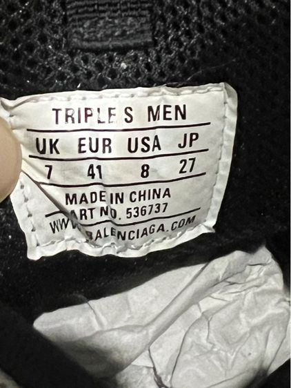 รองเท้า BALENCIAGA TRIPLE S รูปที่ 4