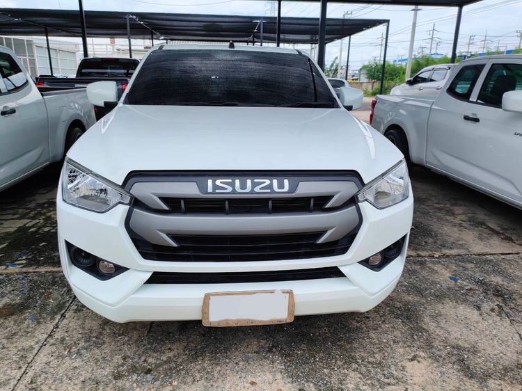 Isuzu D-MAX 2019 1.9 S Pickup ดีเซล ไม่ติดแก๊ส เกียร์ธรรมดา ขาว รูปที่ 2