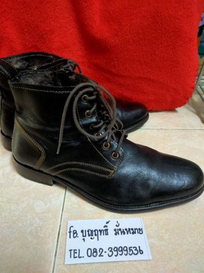 รองเท้า JASPAL  made in india ไซซ์ 42วัดได้ 28ซม. หนังนิ่มใส่สบาย สภาพดี ข้างในสะอาดไม่ขาดไม่ซ่อม พื้นดี มีซิปข้างใส่ง้าย รูปที่ 4