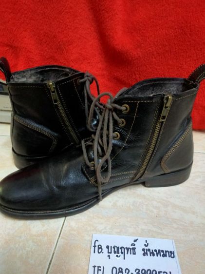 รองเท้า JASPAL  made in india ไซซ์ 42วัดได้ 28ซม. หนังนิ่มใส่สบาย สภาพดี ข้างในสะอาดไม่ขาดไม่ซ่อม พื้นดี มีซิปข้างใส่ง้าย รูปที่ 2