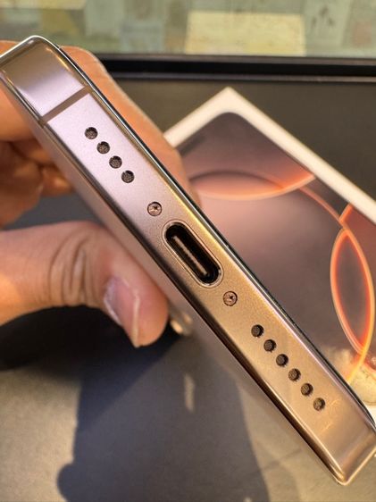iPhone16Promax 256GBสีทะเลทราย เครื่องศูนย์แท้สภาพสวย อุปกรณ์ครบพร้อมกล่อง รูปที่ 5
