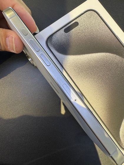 iPhone15Promax 256GB สีขาว เครื่องศูนย์แท้สภาพสวย อุปกรณ์ครบพร้อมกล่อง รูปที่ 3