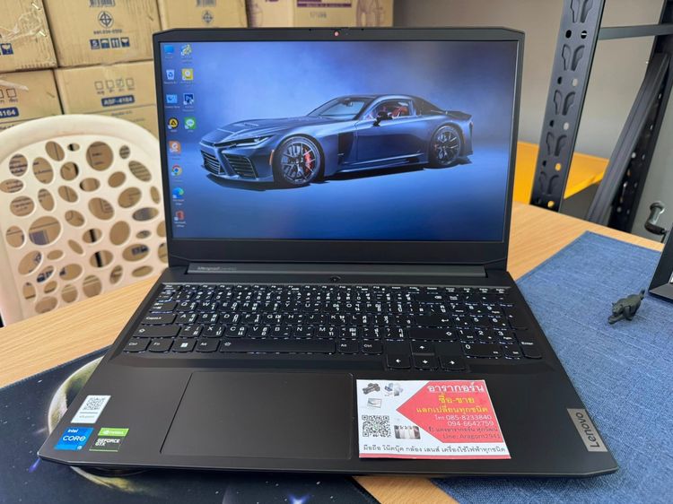 วินโดว์ 16 กิกะไบต์ HDMI ไม่ใช่ LENOVO IDEAPAD GAMING 3 15IHU6 i5 GEN 11 RAM 16 SSD 512 m2