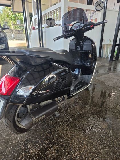 Vาย Vespa GTS 300 สีดำ 2012 รุ่นประกอบที่ อิตาลี รูปที่ 8