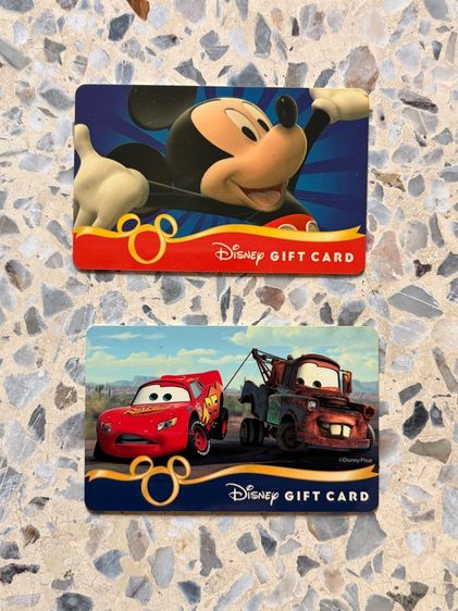 ของสะสม การ์ดเข้าเล่นดีสนีย์แลนด์ Disney Land 2 ใบ