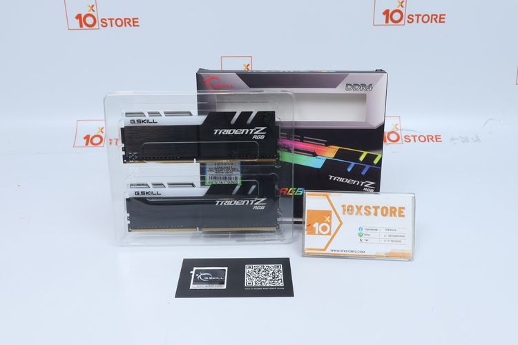 RAM 16GB(8GBX2) DDR4 Bus 3600 G.SKILL TRIDENT Z RGB BLACK  - IDPS26020001