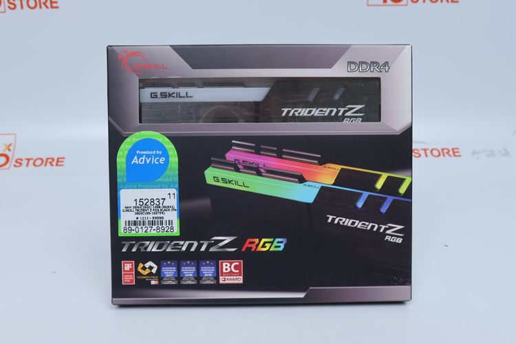 RAM 16GB(8GBX2) DDR4 Bus 3600 G.SKILL TRIDENT Z RGB BLACK  - IDPS26020001 รูปที่ 4