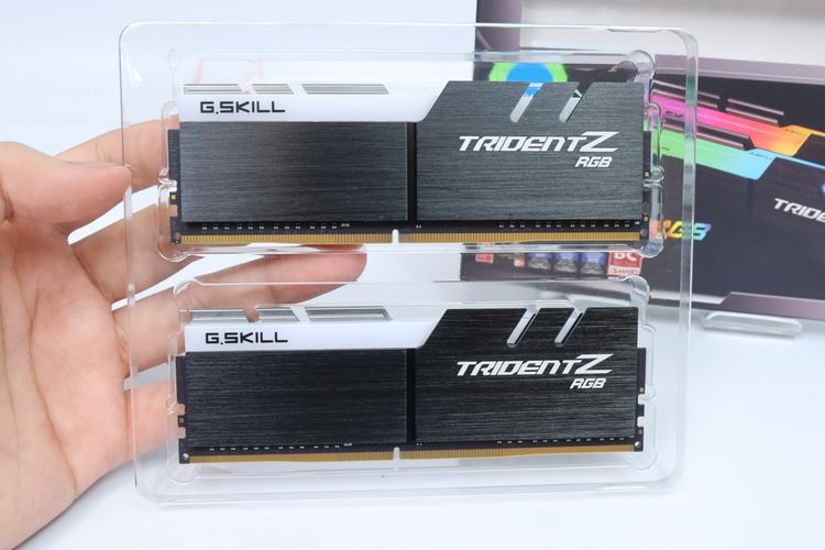 RAM 16GB(8GBX2) DDR4 Bus 3600 G.SKILL TRIDENT Z RGB BLACK  - IDPS26020001 รูปที่ 3