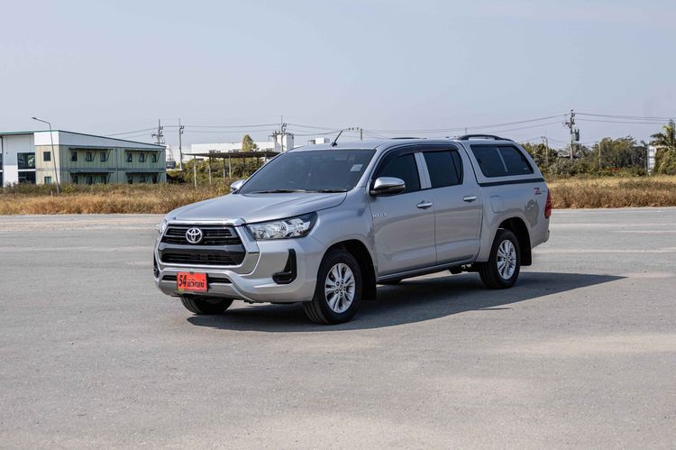 Toyota Hilux Revo 2021 Double Cab 2.4 Mid Z Edition Pickup ดีเซล ไม่ติดแก๊ส เกียร์ธรรมดา เงิน รูปที่ 3
