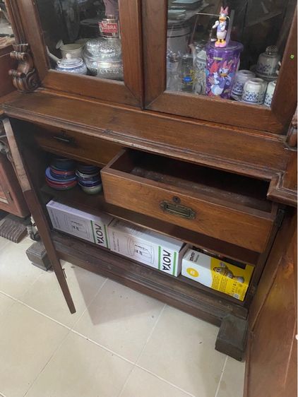 ตู้ไม้สักโบราณ รูปที่ 3