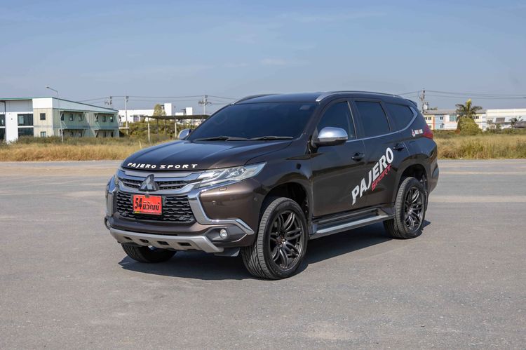 Mitsubishi Pajero Sport 2018 2.4 GT Premium Utility-car ดีเซล ไม่ติดแก๊ส เกียร์อัตโนมัติ น้ำตาล รูปที่ 3