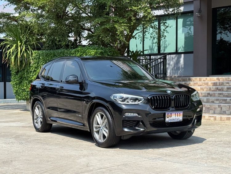 BMW X3 2019 2.0 xDrive20d 4WD Utility-car ดีเซล ไม่ติดแก๊ส เกียร์อัตโนมัติ ดำ