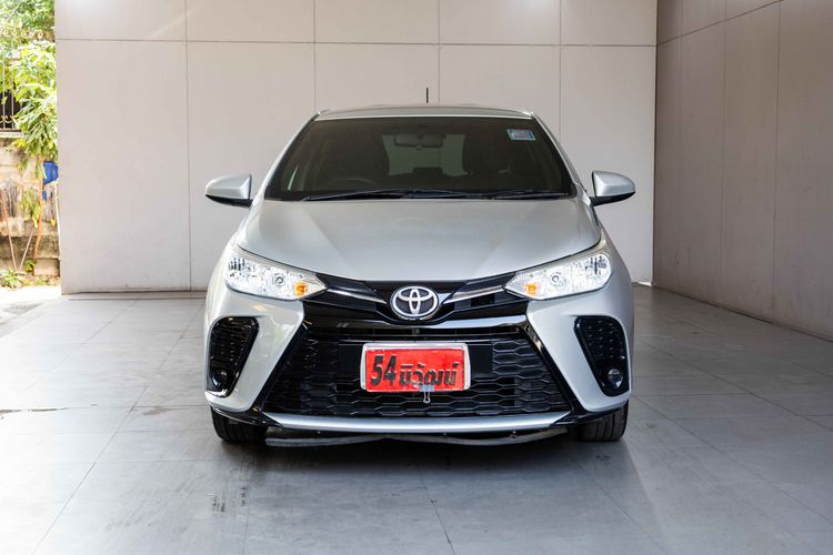 Toyota Yaris 2021 1.2 Entry Sedan เบนซิน ไม่ติดแก๊ส เกียร์อัตโนมัติ เทา รูปที่ 2