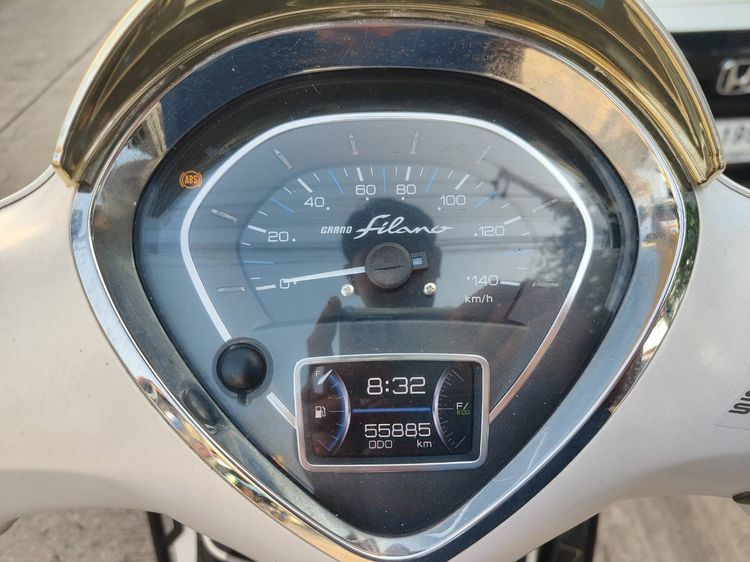 🛵ยังไงก็ขาย Grand filano ปี 63 เครื่องดี สีสวย สตาร์ทมือ(กุญแจรีโมท)ระบบHybrid เล่มชุดโอนครบ+เปลี่ยนถ่ายน้ำมันเครื่องฟรี ส่งฟร30กิโล รูปที่ 8