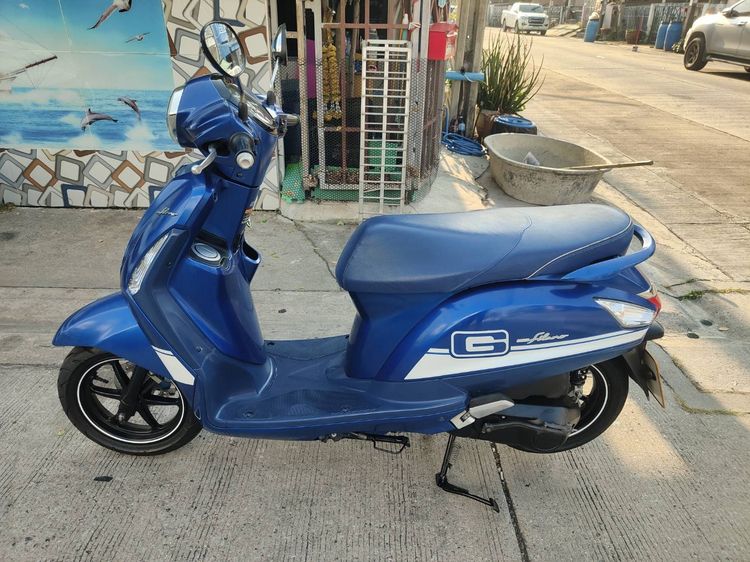 🛵ยังไงก็ขาย Grand filano ปี 60 เครื่องดี สีสวย สตาร์ทมือ เล่มชุดโอนครบ+เปลี่ยนถ่ายน้ำมันเครื่องฟรี ส่งฟร30กิโล รูปที่ 2