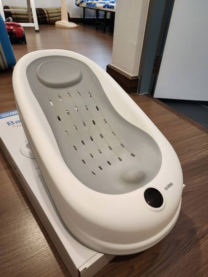 โต๊ะอาบน้ำเปลี่ยนผ้าอ้อมพับได้PRINCE and PRINCESS+รองอาบน้ำวัดอุณหภูมิได้ รูปที่ 5