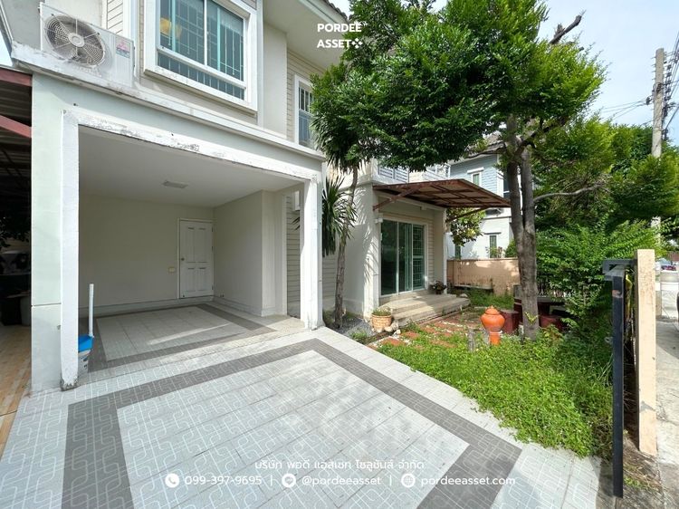 มีบางส่วน พฤกษาวิลเลจ28 ซีนเนอรี่ รัตนาธิเบศร์–บางใหญ่ (ขนาด 59 ตร.ว.) ซอยแก้วอินทร์ ใกล้เซ็นทรัล เวสต์เกต MRTสถานีตลาดบางใหญ่ มอเตอร์เวย์ M81 บางใหญ่ รูปที่ 2