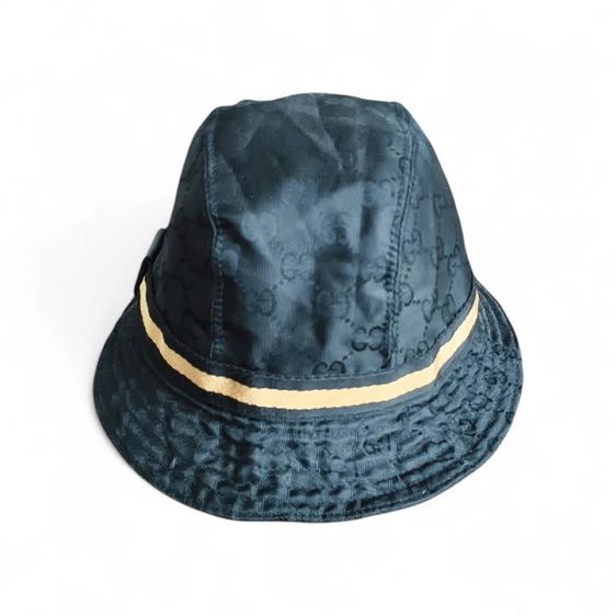 หมวก GUCCI Black Bucket Hat GG Sherry Line Monogram แท้ 💯 made in ITALY size S ขนาด 58-60 cm สภาพดีมาก ทรงสวย ดีเทลสวย หายากน่าสะสมครับ รูปที่ 2