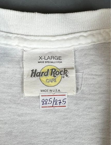 เสื้อยืด Hard Rock CAFE TOKYO made in USA แท้ 💯 size XL ขนาด อก 22.5 ยาว 28 นิ้ว สภาพดีมาก สีขาว ลายสวย สกีนจมผ้านิ่มมาก หายากน่าสะสมครับ รูปที่ 2