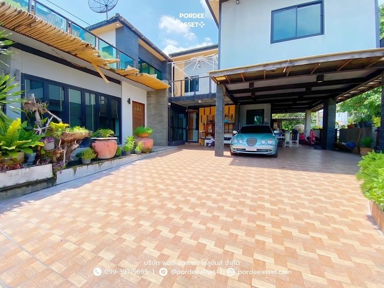 บ้านฟ้าลากูน คลอง1 รังสิต-นครนายก44 (หลังมุม 122 ตร.ว. 6 นอน 6 น้ำ 6 จอด)  รังสิต ปทุมธานี รูปที่ 2