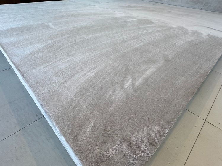 เตียงนอน ฐานสำเร็จรูป 6 ฟุต เตียงผ้ากำมะหยี่สีเทา  รูปที่ 12