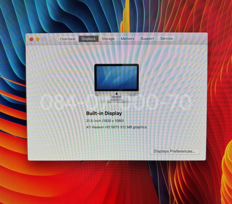 IMAC 21.5” (Mid 2010)  รูปที่ 8