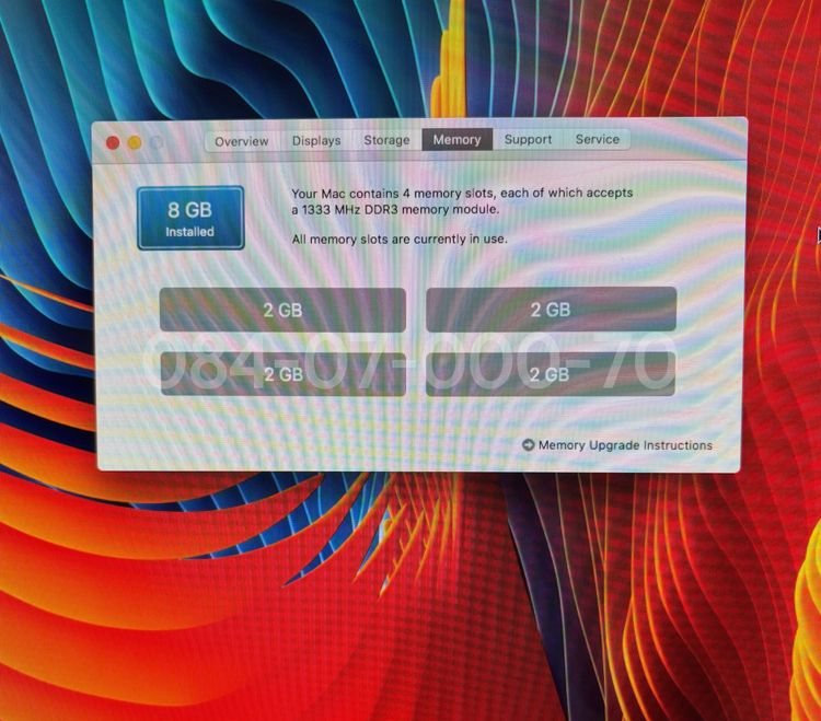 IMAC 21.5” (Mid 2010)  รูปที่ 10