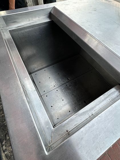 ถังน้ำแข็ง ฝาบน แบบเลื่อน สแตนเลสเกรด 304  รูปที่ 7