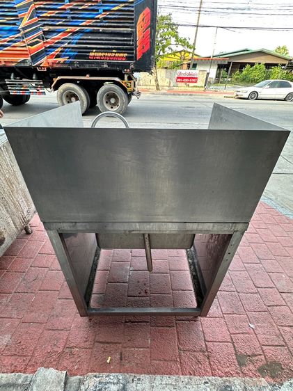 ซิงค์ล้างจานสแตนเลส เกรด 304 ก็อก 1 หัว แบบมีขอบกันกระเด็น รูปที่ 7