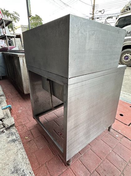 ซิงค์ล้างจานสแตนเลส เกรด 304 ก็อก 1 หัว แบบมีขอบกันกระเด็น รูปที่ 6