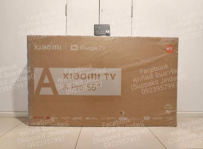 ทีวี Xiaomi Google TV QLED 55 นิ้ว รุ่น A Pro 2026 รองรับเล่นเกม 120Hz ประกันซ่อมถึงบ้าน มือหนึ่ง ประกันศูนย์ไทย