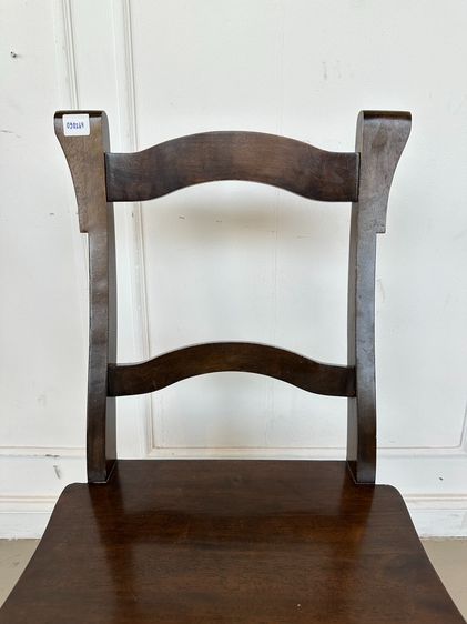 เก้าอี้ไม้จริง สไตล์วินเทจ ปรับเป็นบันไดได้ สีน้ำตาล  รูปที่ 8