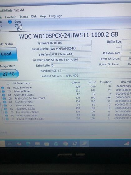 ฮาร์ทดิสก์คอมพิวเตอร์มือสอง  พร้อมใช้งาน รูปที่ 7