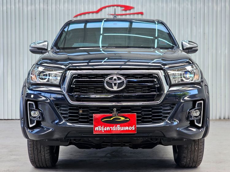 Toyota Hilux Revo 2019 2.4 E Prerunner Pickup ดีเซล ไม่ติดแก๊ส เกียร์ธรรมดา ดำ รูปที่ 2